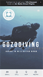 Mobile Screenshot of gozodiving.com